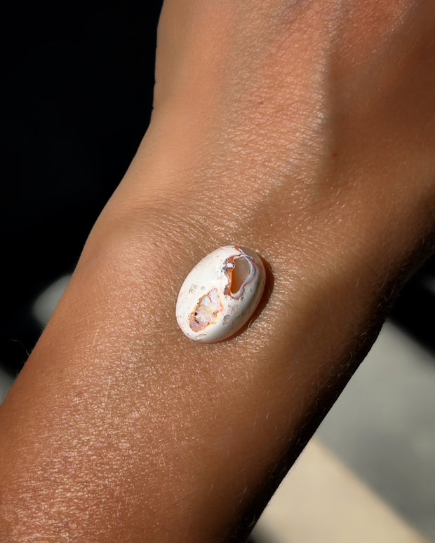 ITEM #14: MADE-TO-ORDER OPAL CUFF IN SILVER (5 1/4" WRIST)