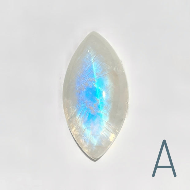 Made-to-order marquise moonstone ring