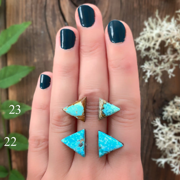 RESERVED FOR RAYNE - Deposit on double triangle ring